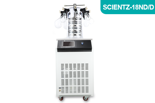 寧波新芝生物科技壓蓋多歧管型冷凍干燥機(jī)SCIENTZ-18ND/D